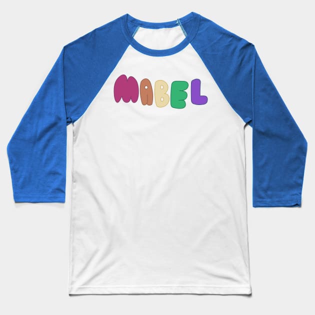 Mabel - Mabel's Sweater Collection Baseball T-Shirt by Ed's Craftworks